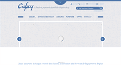 Desktop Screenshot of cufay.fr